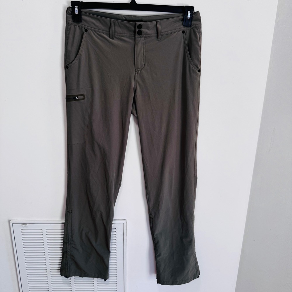 Gramicci‎ Outdoor Hiking Pants Womens Olive Green Size 10 Performance Stretch
